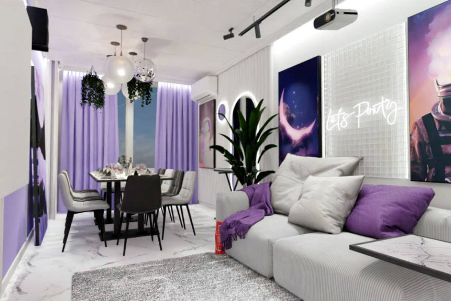 Лофт «Дримлофт» с верандой на крыше