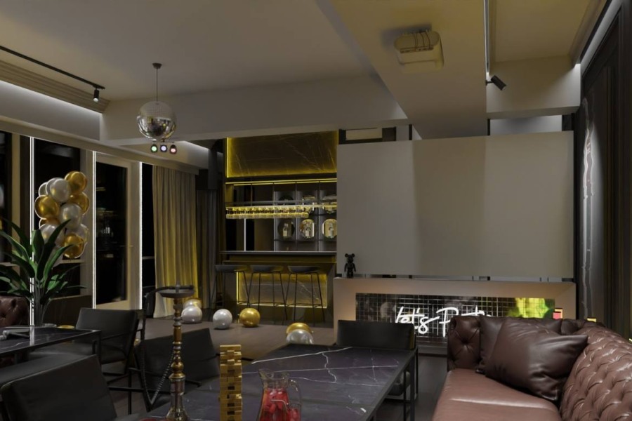 Лофт «Интрига» с верандой на крыше