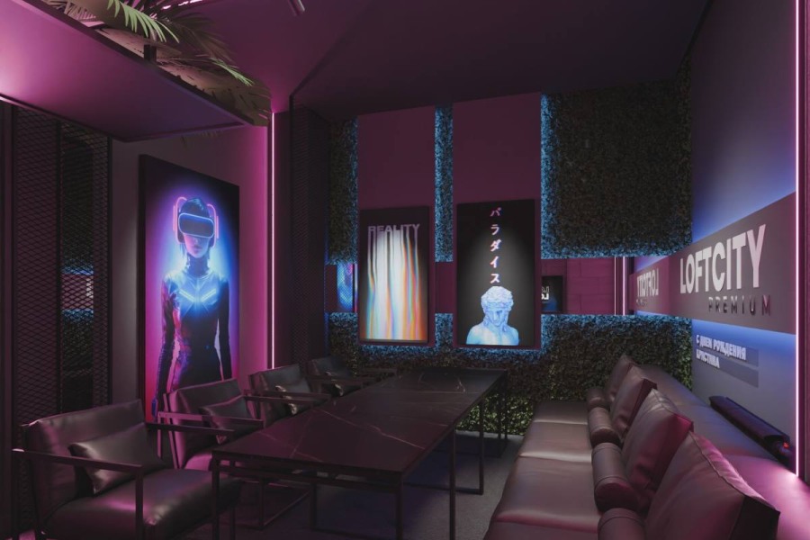 Лофт «Флекс из будущего» с верандой на крыше