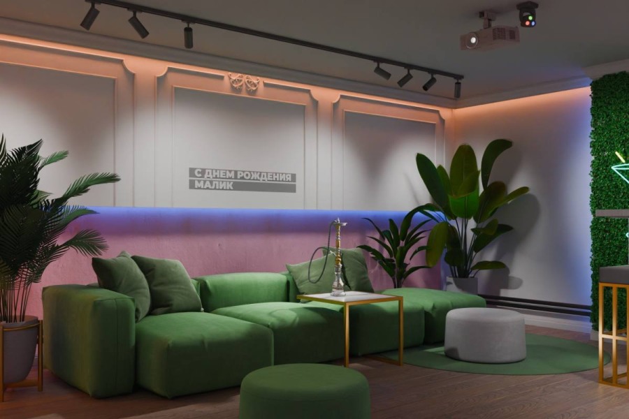 Лофт «5 o'clock» с верандой на крыше