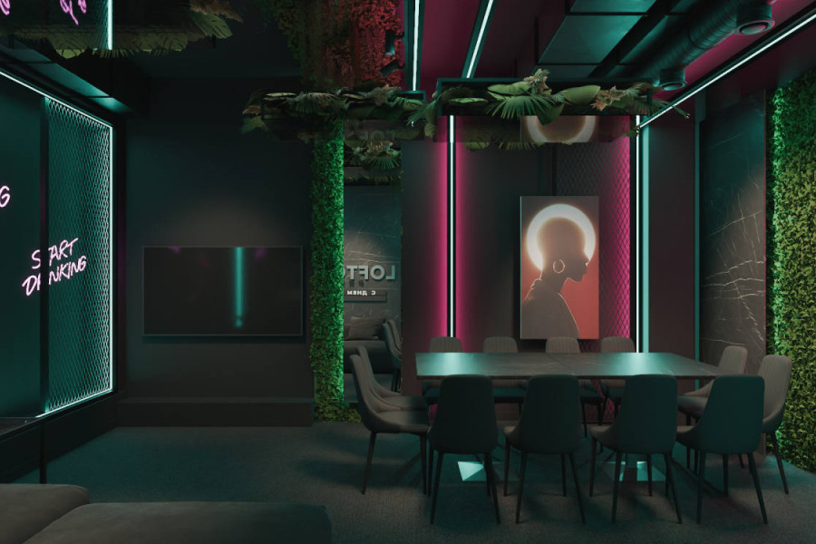 Лофт «Атлантида» с верандой на крыше