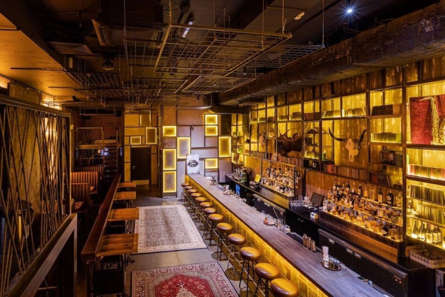 Бар «Старая Америка» в центре Москвы
