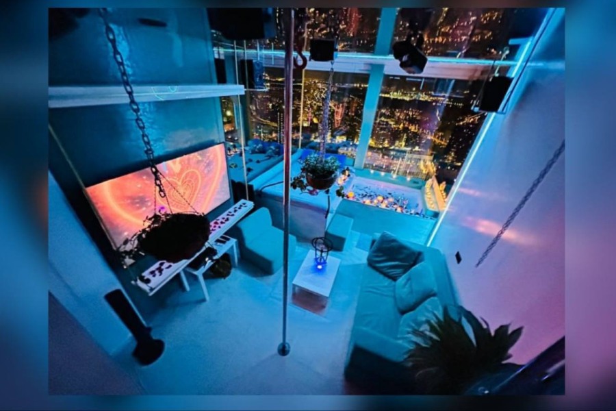 Эксклюзивные апартаменты от французского дизайнера на 56 этаже Москва Сити