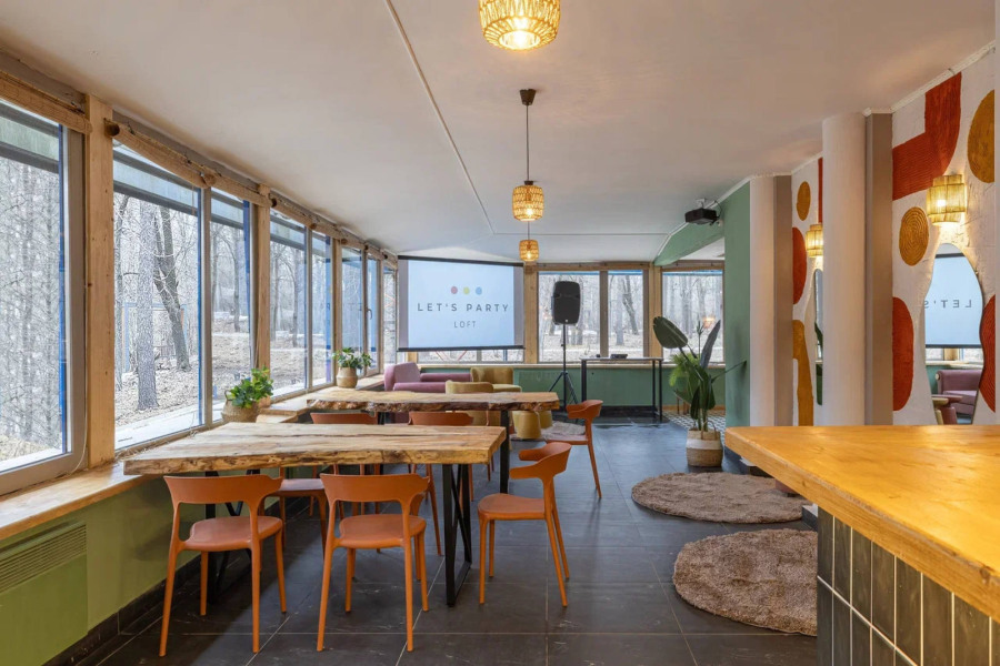 Виола Западная - небольшой лофт с мангалом в парке