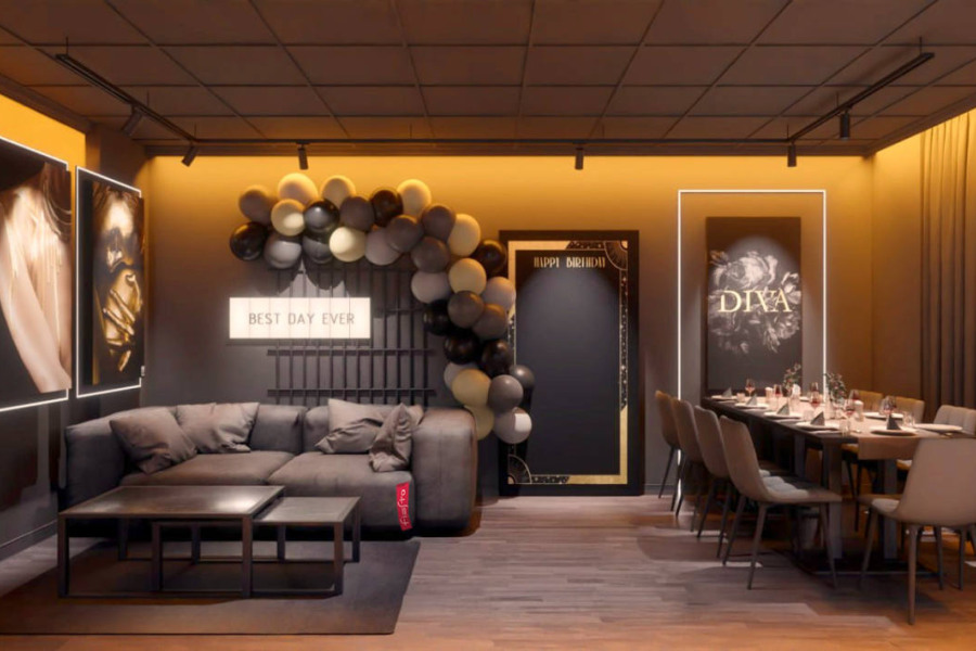 Лофт «Нефрит» с верандой на крыше