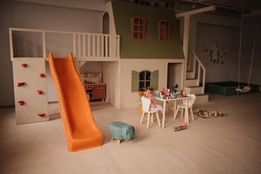 Лофт с детской игровой зоной