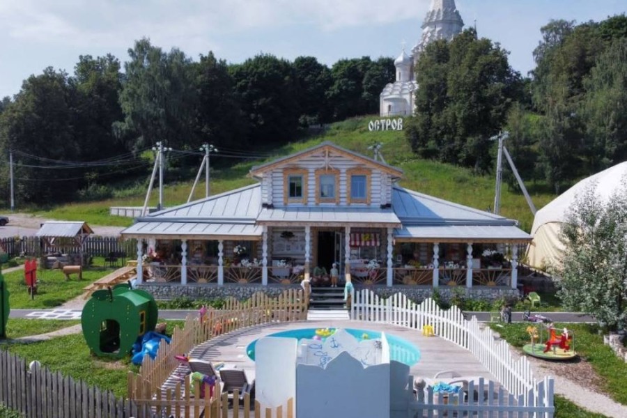 Аренда Избы в Русском стиле для проведения детских мероприятий