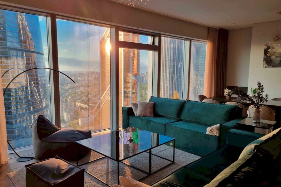 Апарамент в Москва Сити 54 этаж