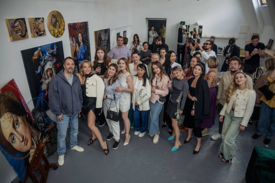 Лофт художника на мансардном этаже