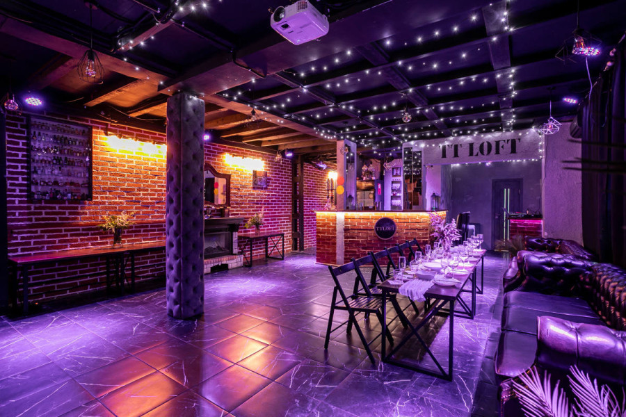 TT Loft - Лофт с караоке, баром и детской зоной