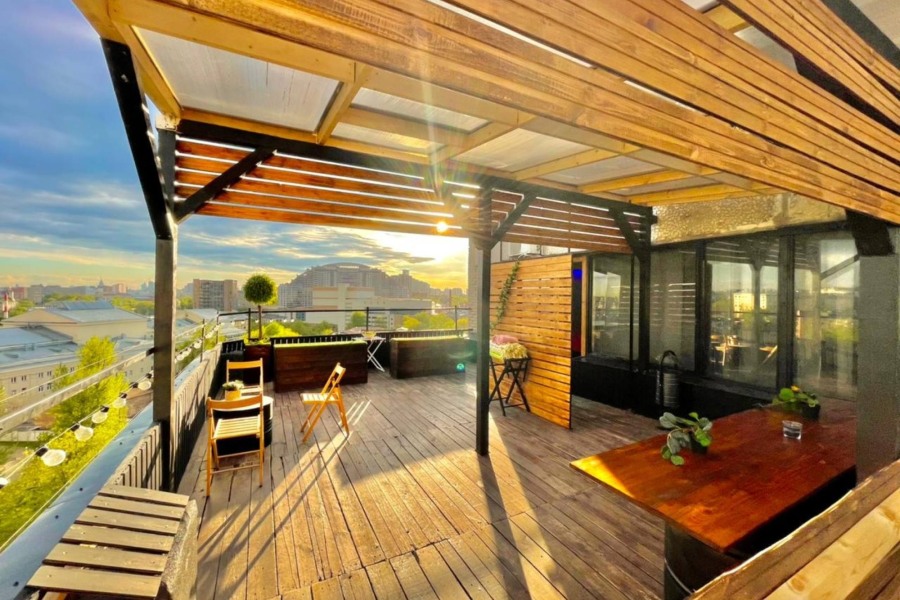 LOFTBLACKOUT. Пространства с летними верандами