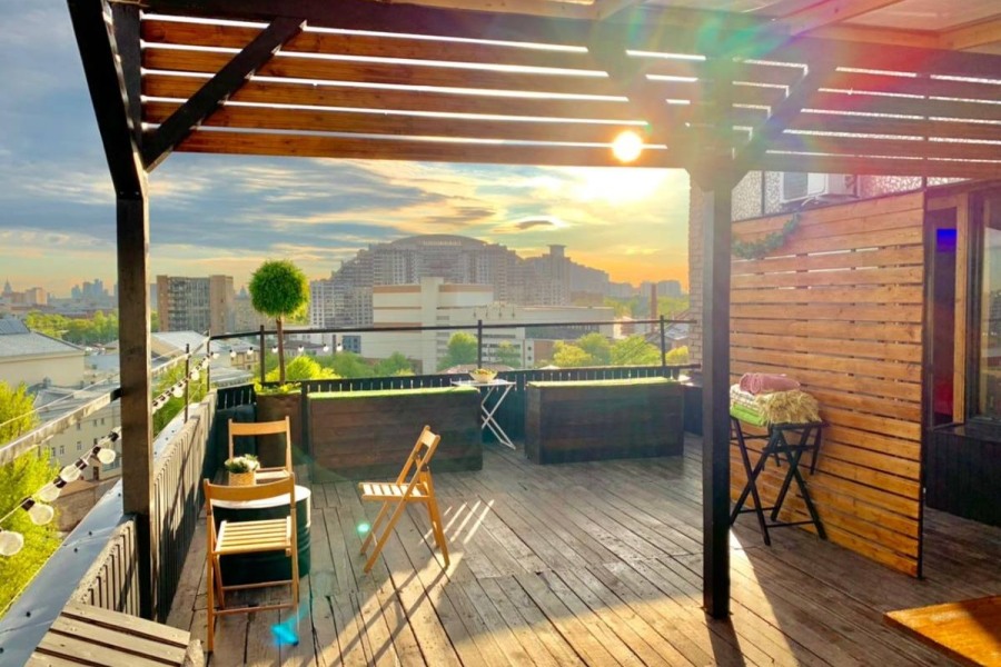Лофт HIGHLIGHT с выходом на крышу с панорамным видом