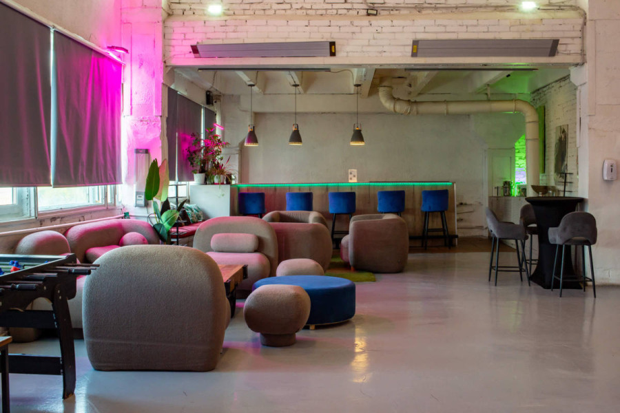 WorkShop Loft / Воркшоп лофт №1 (веранда с выходом на крышу здания)