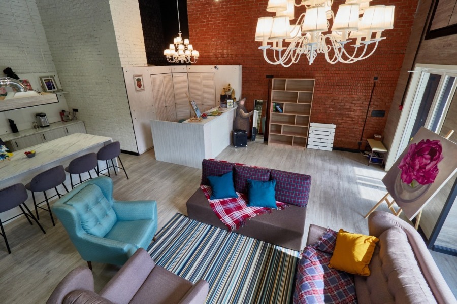 Просторный зал на 1905г