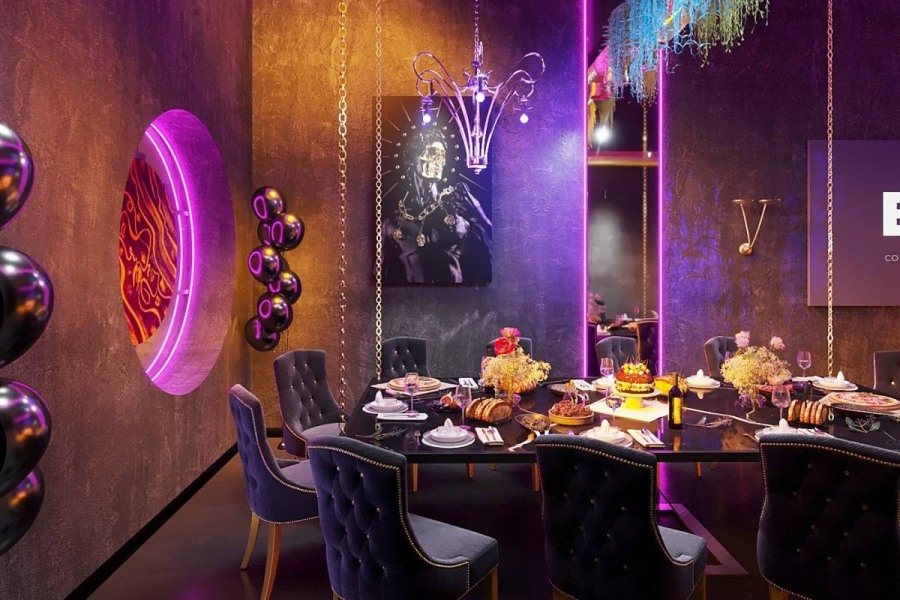 Лофт «Черный Антик» с верандой на крыше