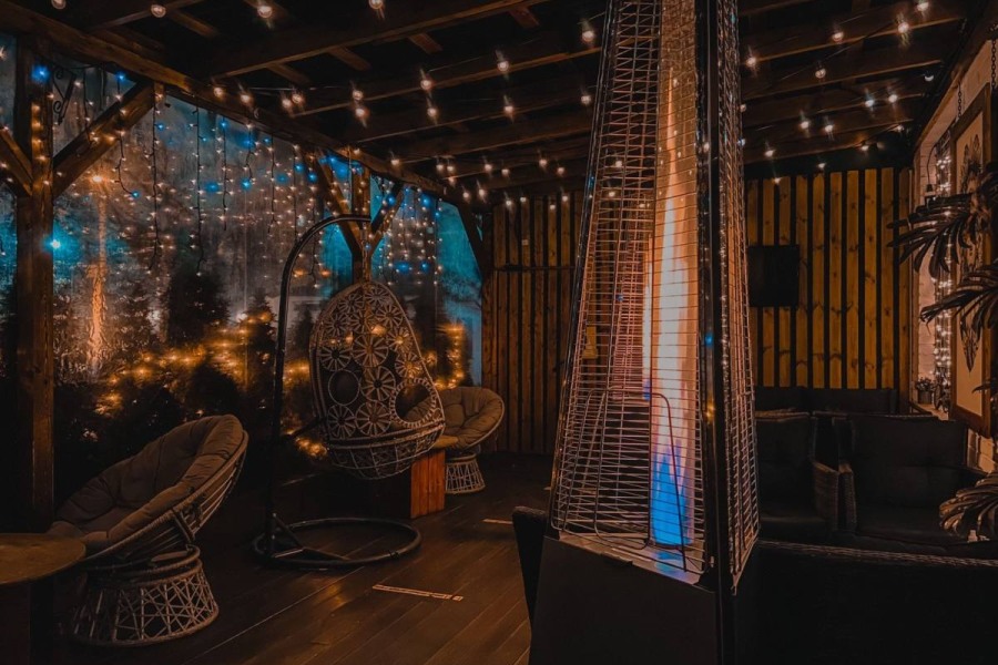 Веранда с мягкими окнами