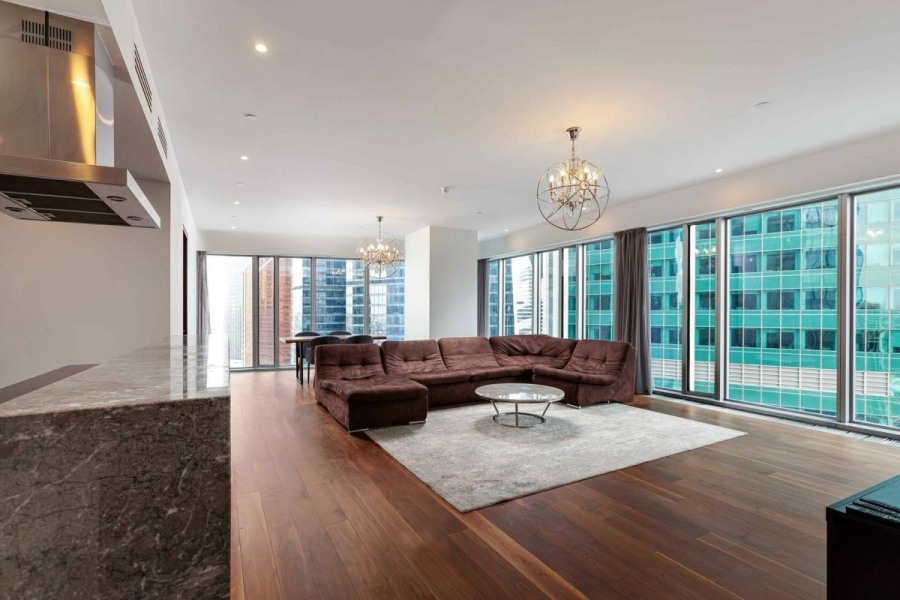 Emerald Sky Угловой апартманент Москва Сити Apartments-city.ru