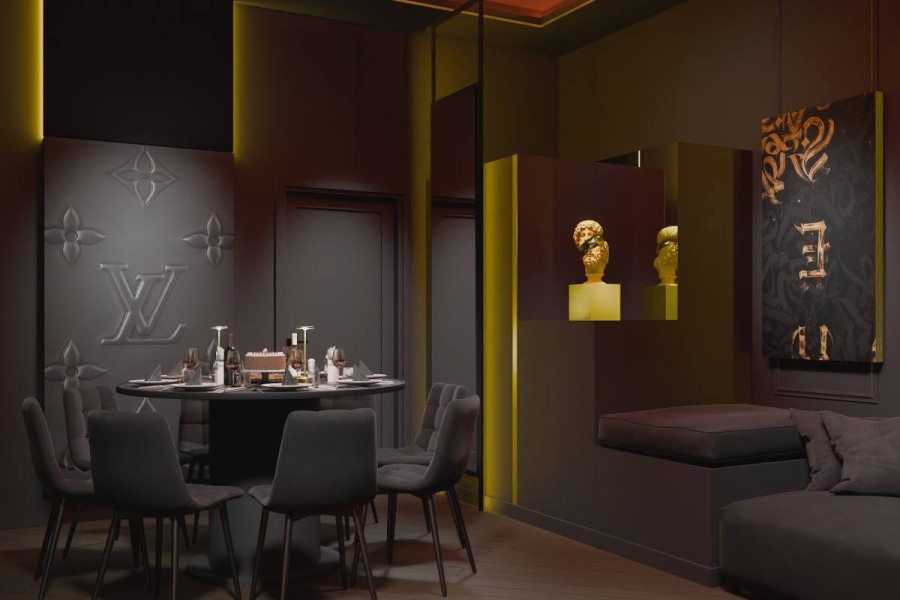 Лофт «Золотое яблоко» с верандой на крыше