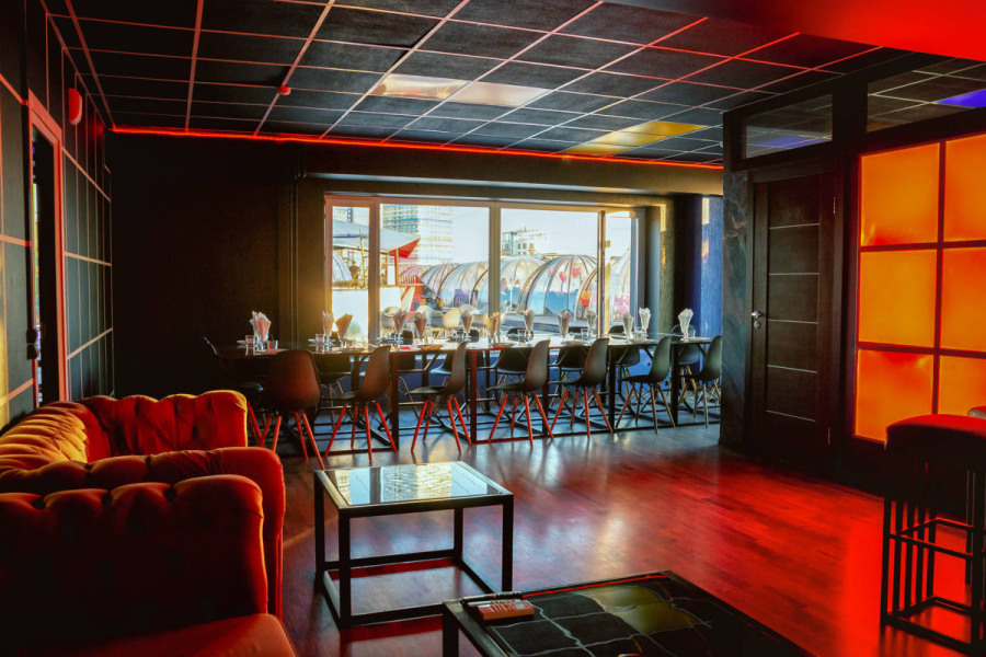 Лофт «ТехноБар» с верандой на крыше