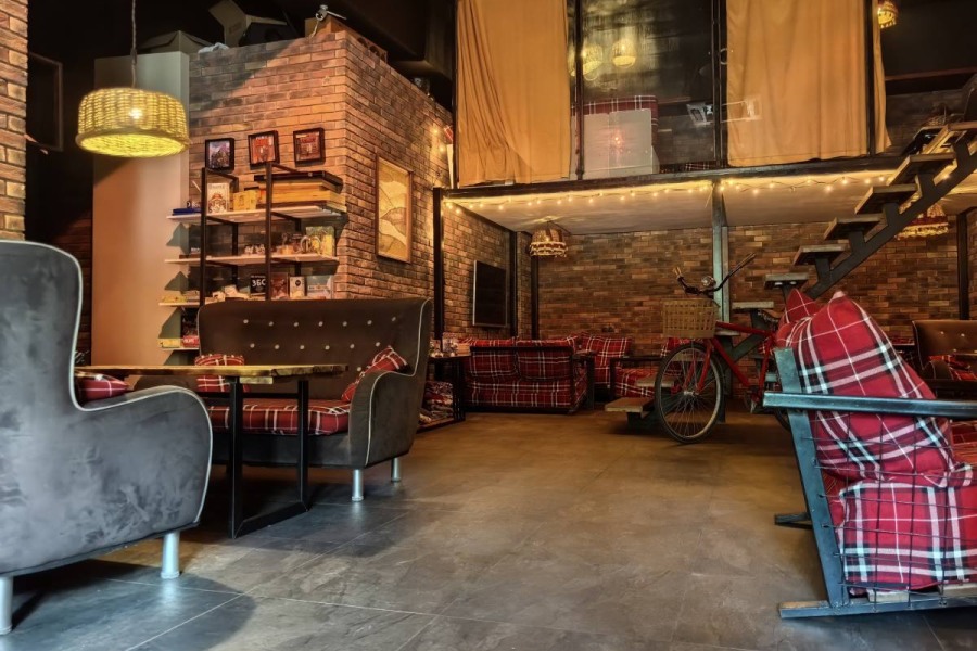 Barkas - двухуровневый лофт с верандой