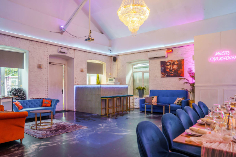 Vinylloft Терасса с мангалом и двориком с верандой / Винил лофт с терассой и мангалом