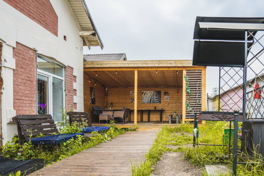 Просторный лофт с двумя верандами и караоке