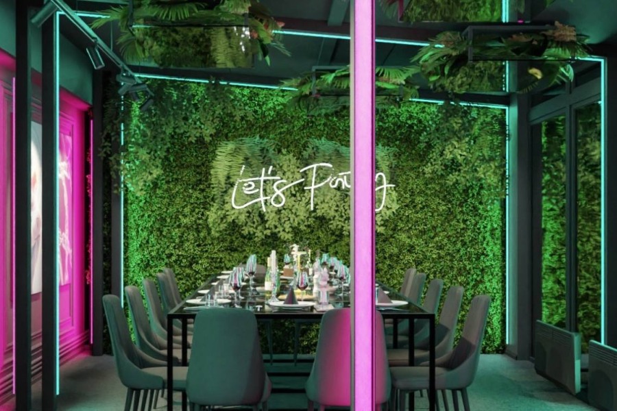 Лофт «Атриум» с верандой на крыше